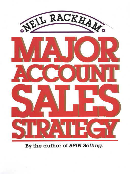 Cover image for Major Account Sales Strategy